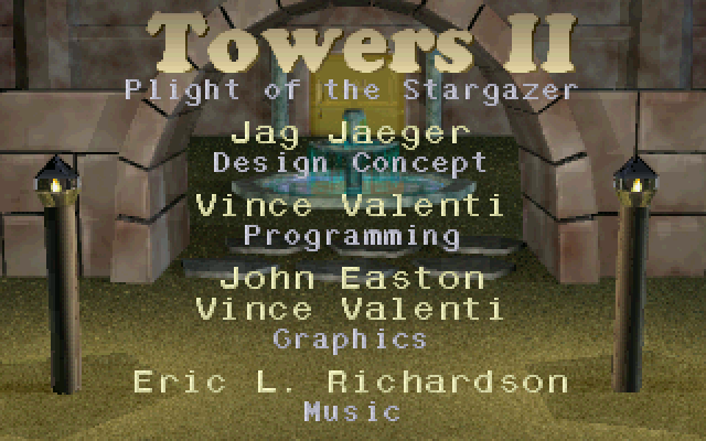 Towers II - Plight of the Stargazer atari screenshot
